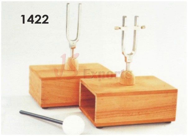TUNING FORKS ON RESONANCE BOX
